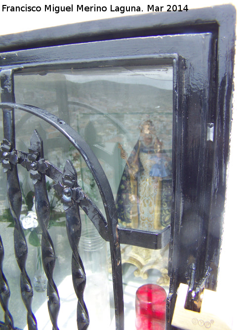 Fuente de la Virgen de la Cabeza - Fuente de la Virgen de la Cabeza. Hornacina