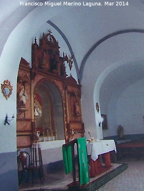 Ermita de la Virgen de la Cabeza - Ermita de la Virgen de la Cabeza. Retablo