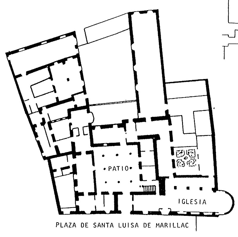 Palacio de Villardompardo - Palacio de Villardompardo. Plano