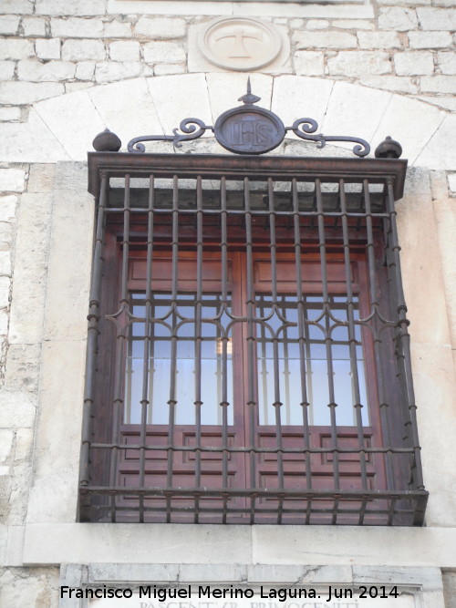 Palacio de Villardompardo - Palacio de Villardompardo. Ventana principal