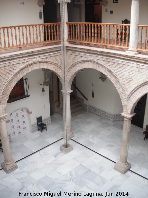 Palacio de Villardompardo - Palacio de Villardompardo. Patio
