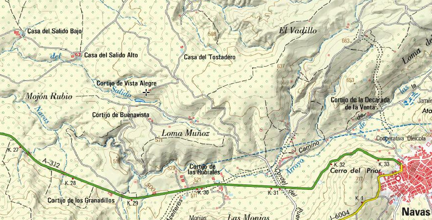 Cortijo Vista Alegre - Cortijo Vista Alegre. Mapa