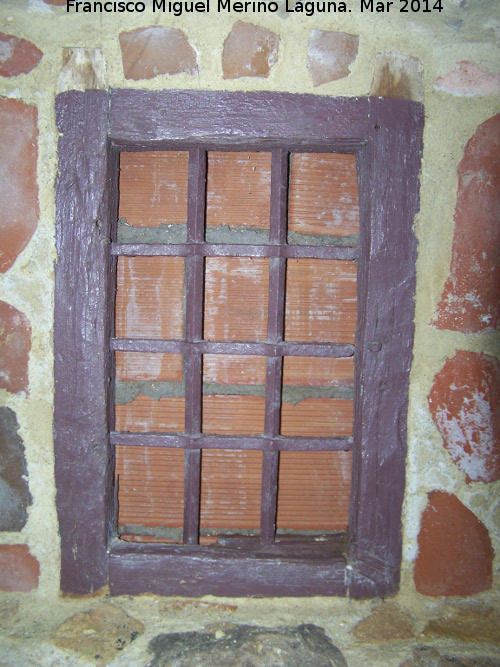 Casa del Santero - Casa del Santero. Antigua ventana cegada