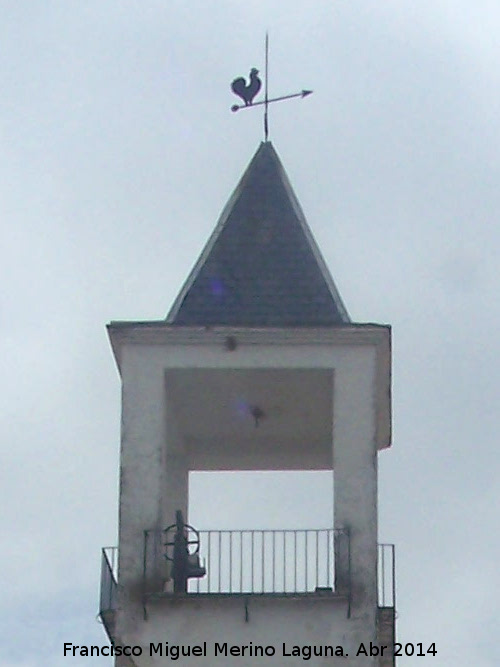 Iglesia de la Quintera - Iglesia de la Quintera. Campanario y veleta