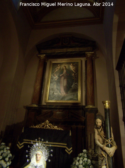 Iglesia de Santa Mara. Capilla de los Reinoso - Iglesia de Santa Mara. Capilla de los Reinoso. 