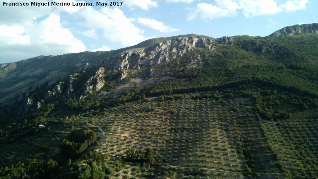 Cresta del Diablo - Cresta del Diablo. Desde la Llana