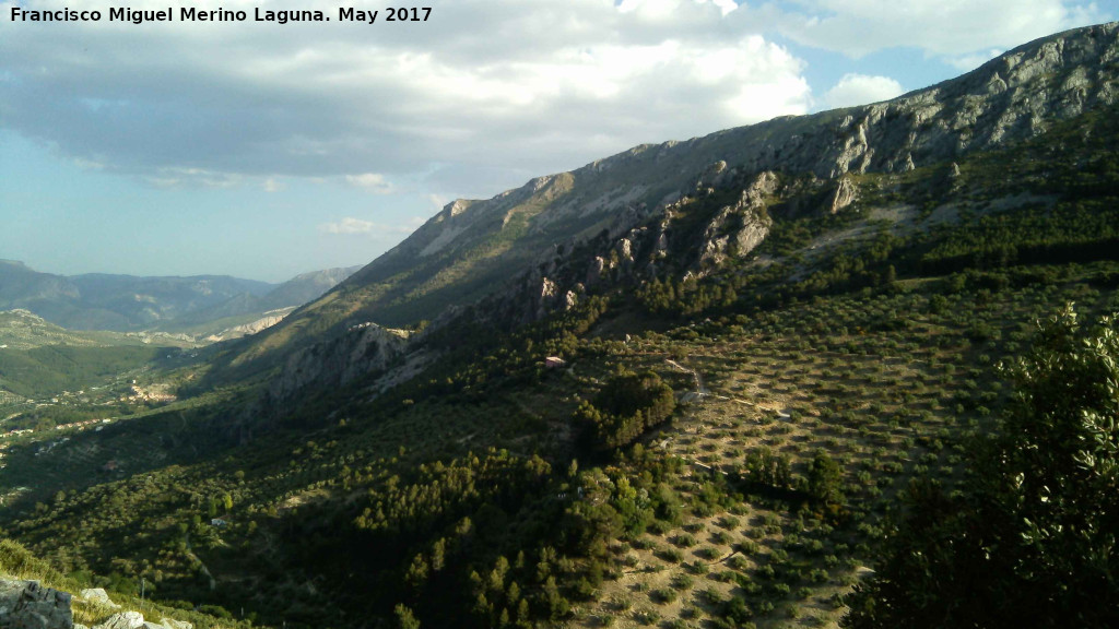 Cresta del Diablo - Cresta del Diablo. Desde la Llana