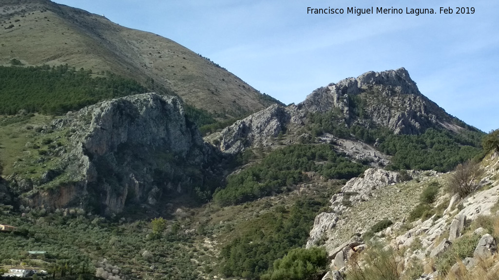 Cresta del Diablo - Cresta del Diablo. Desde el Cerro de los Morteros