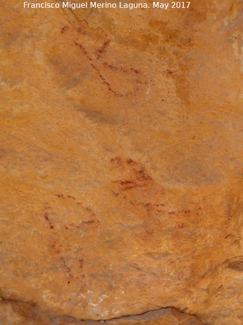 Pinturas rupestres de la Llana I - Pinturas rupestres de la Llana I. Smbolos