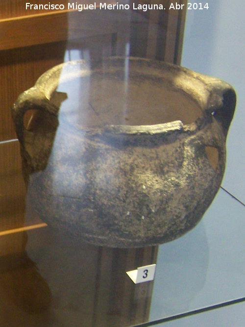 Olla musulmana - Olla musulmana. Museo Arqueolgico Profesor Sotomayor - Andjar