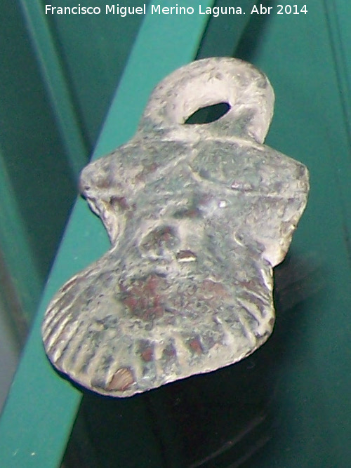 Aplique de situla romano - Aplique de situla romano. Museo Arqueolgico Profesor Sotomayor - Andjar