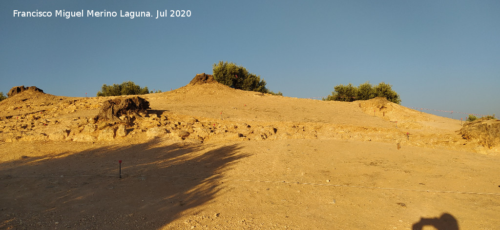 Plaza de Armas del Cerro de La Muela - Plaza de Armas del Cerro de La Muela. Torre�n Suroeste