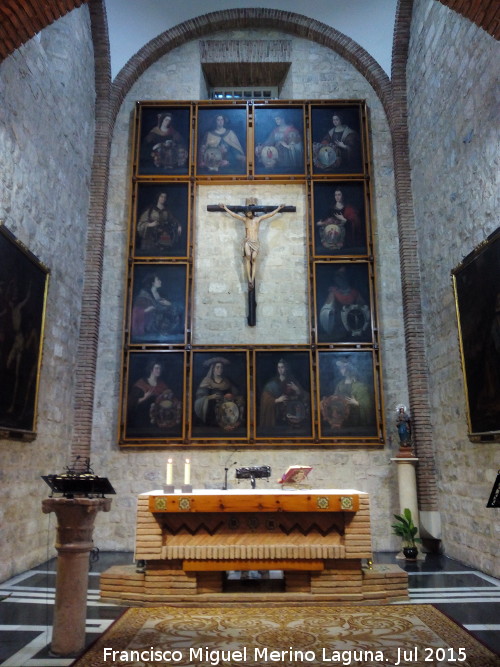 Iglesia de San Eufrasio - Iglesia de San Eufrasio. Retablo de cuadros de Sibilas