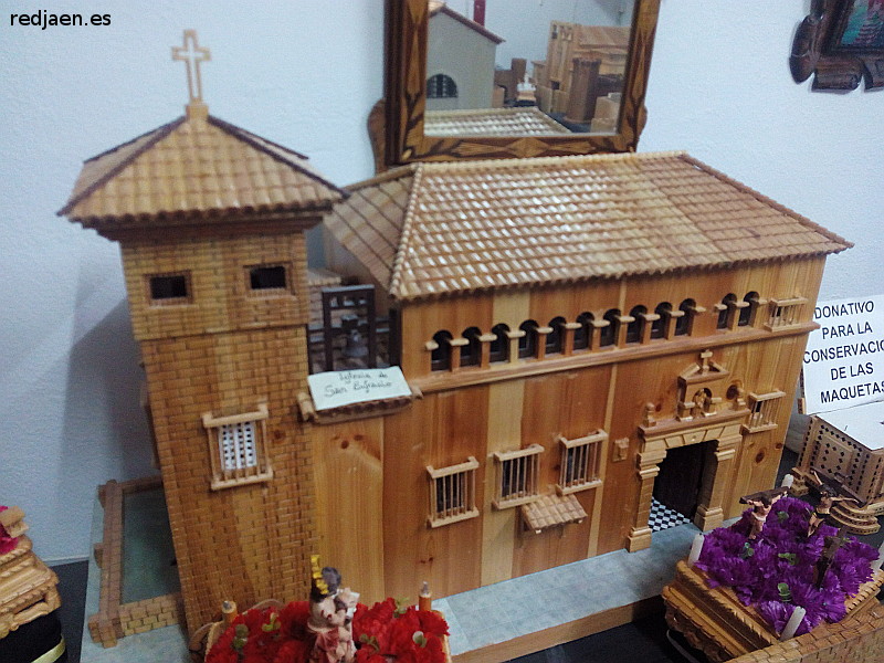 Iglesia de San Eufrasio - Iglesia de San Eufrasio. Maqueta realizada por Luis Barbero