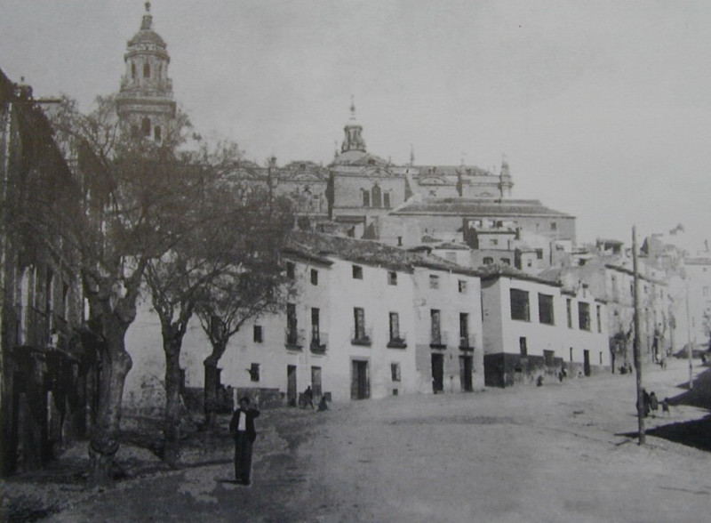 Calle Ejido de la Alcantarilla - Calle Ejido de la Alcantarilla. Foto antigua
