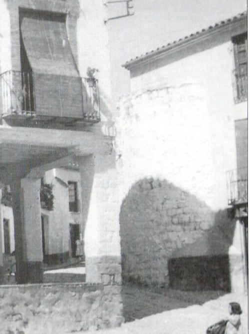 Muralla de Jan. Puerta del Sol - Muralla de Jan. Puerta del Sol. Foto antigua