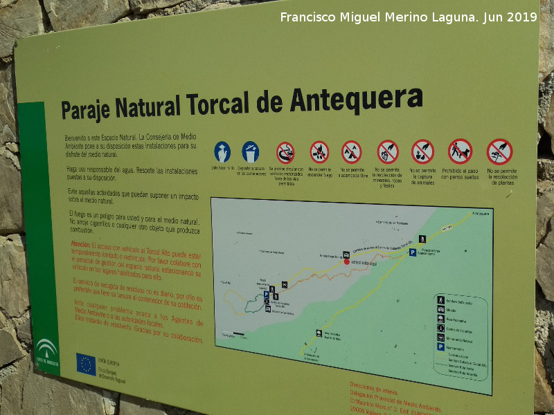 Torcal de Antequera - Torcal de Antequera. Cartel