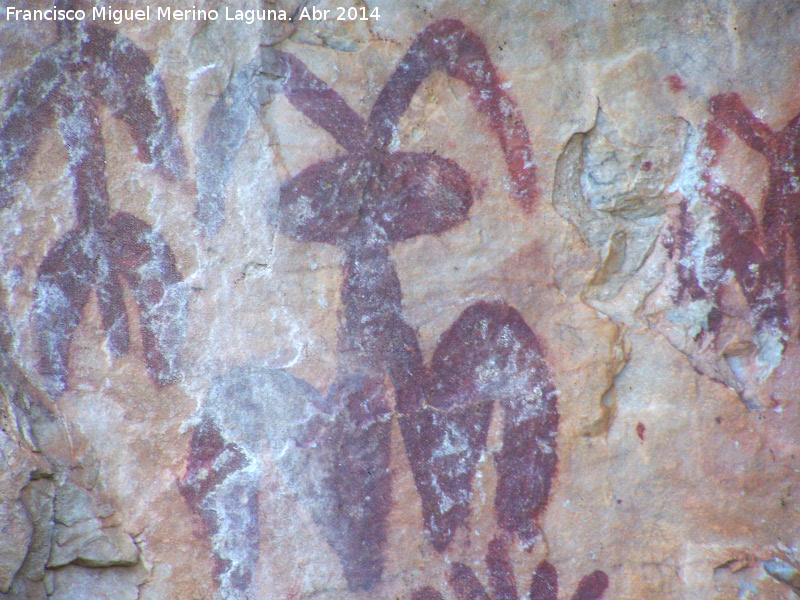Pinturas rupestres de la Pea Escrita. Grupo III - Pinturas rupestres de la Pea Escrita. Grupo III. Figura