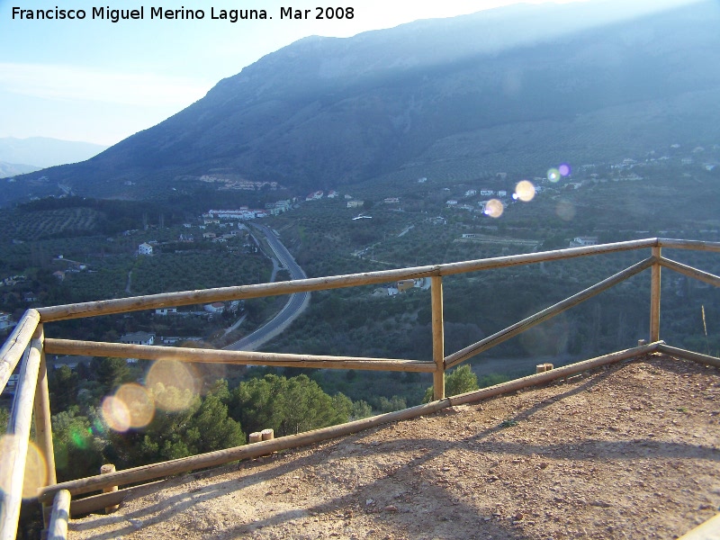 Cordel del Collado de la Yedra - Cordel del Collado de la Yedra. Mirador