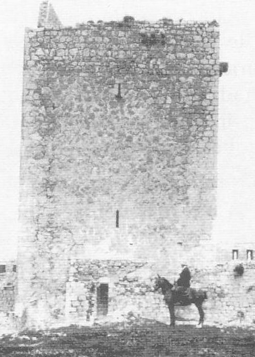 Castillo Nuevo de Santa Catalina. Torre del Homenaje - Castillo Nuevo de Santa Catalina. Torre del Homenaje. 1910