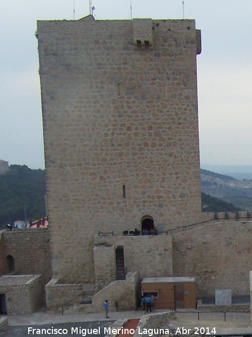 Castillo Nuevo de Santa Catalina. Torre del Homenaje - Castillo Nuevo de Santa Catalina. Torre del Homenaje. 