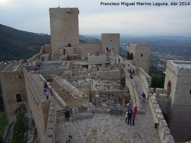 Castillo Nuevo de Santa Catalina. Patio Superior - Castillo Nuevo de Santa Catalina. Patio Superior. 