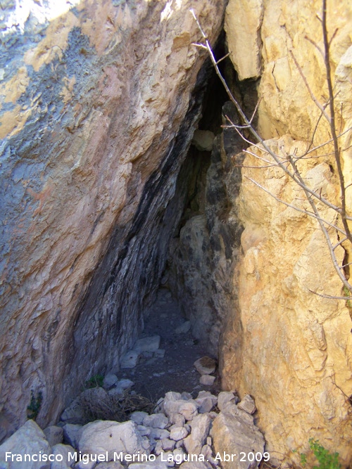 Cerro Frontn - Cerro Frontn. Cueva