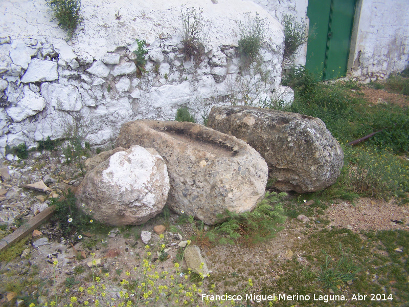 Cortijo de Riez - Cortijo de Riez. Restos arqueolgicos