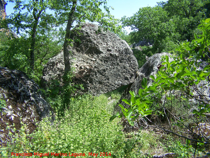 Cerro de la Condesa - Cerro de la Condesa. Formaciones rocosas
