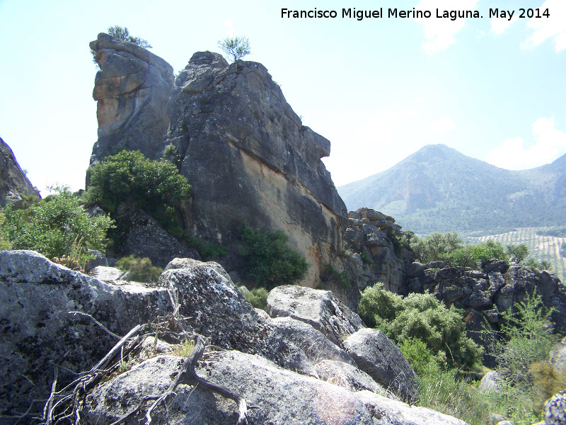 Cerro de la Condesa - Cerro de la Condesa. Formacin rocosa