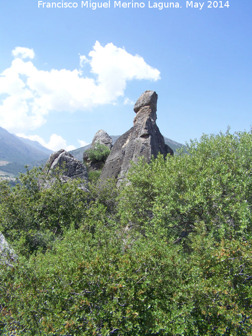 Cerro de la Condesa - Cerro de la Condesa. Formacin rocosa