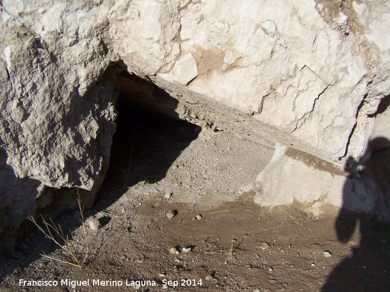 Oppidum Puente Tablas. Santuario - Oppidum Puente Tablas. Santuario. Cueva