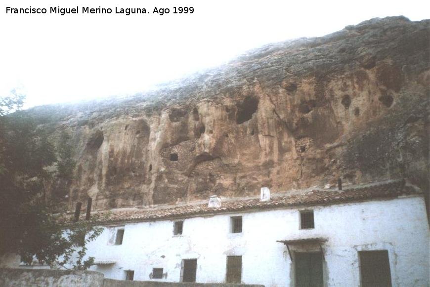 Oratorio visigodo de Giribaile. Receptorio - Oratorio visigodo de Giribaile. Receptorio. Antes del derrumbe