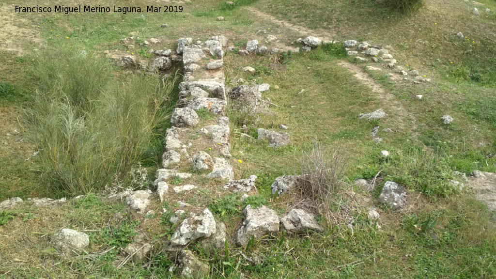 Oppidum de Giribaile. Viviendas - Oppidum de Giribaile. Viviendas. 