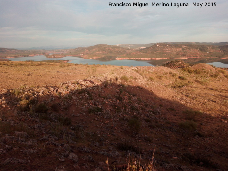 Oppidum de Giribaile. Gran Muralla - Oppidum de Giribaile. Gran Muralla. 