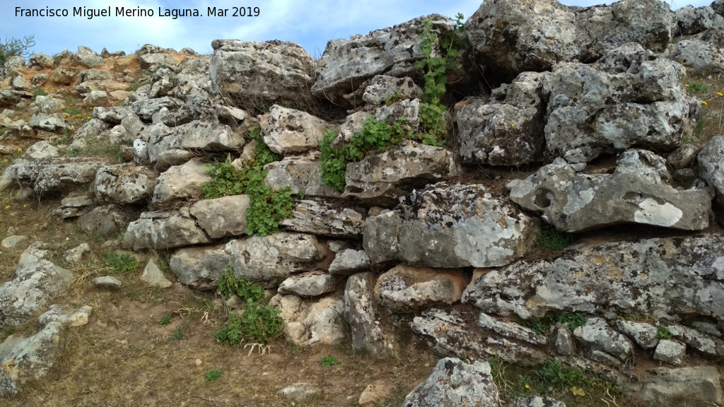 Oppidum de Giribaile. Gran Muralla - Oppidum de Giribaile. Gran Muralla. 