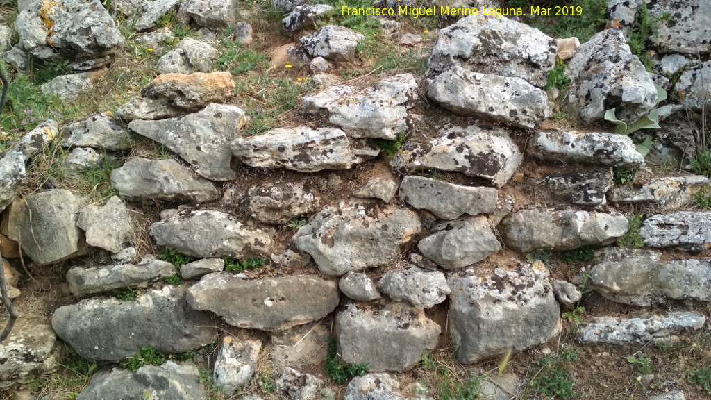 Oppidum de Giribaile. Gran Muralla - Oppidum de Giribaile. Gran Muralla. 