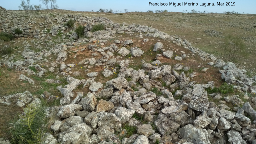 Oppidum de Giribaile. Gran Muralla - Oppidum de Giribaile. Gran Muralla. 