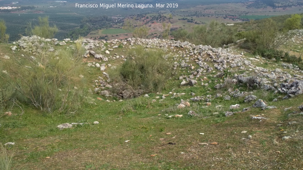 Oppidum de Giribaile. Gran Muralla - Oppidum de Giribaile. Gran Muralla. Habitculo?