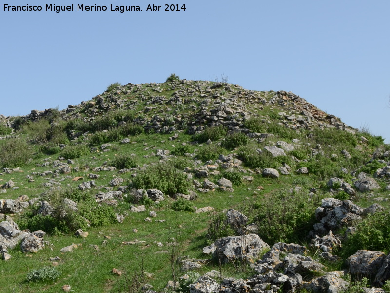 Oppidum de Giribaile. Gran Muralla - Oppidum de Giribaile. Gran Muralla. Torren Sur