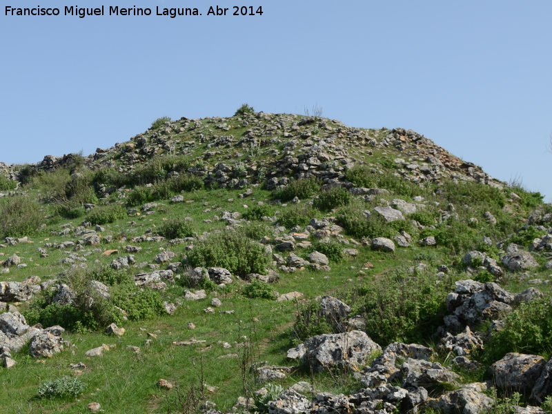 Oppidum de Giribaile. Gran Muralla - Oppidum de Giribaile. Gran Muralla. Torren Sur