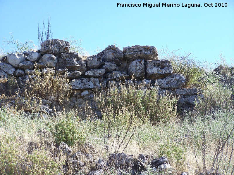 Oppidum de Giribaile. Gran Muralla - Oppidum de Giribaile. Gran Muralla. 