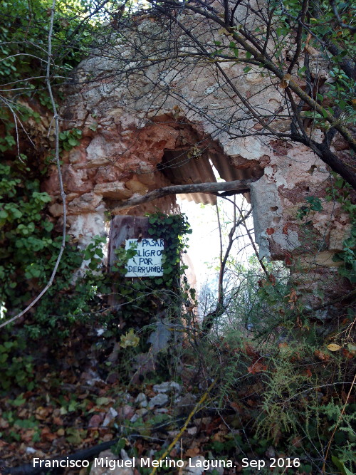 Casera de los Frailes - Casera de los Frailes. Puerta desde el exterior