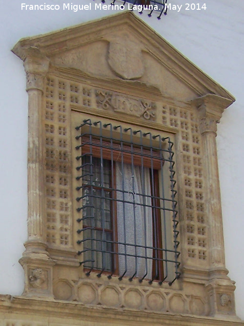 Casa de la Calle Agustn Moreno n 37 - Casa de la Calle Agustn Moreno n 37. Ventana