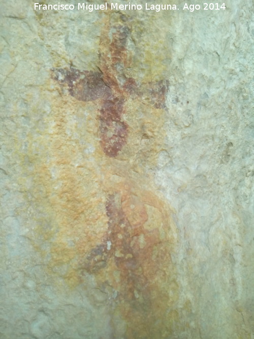Pinturas rupestres del Poyo de los Machos - Pinturas rupestres del Poyo de los Machos. Antropomorfos