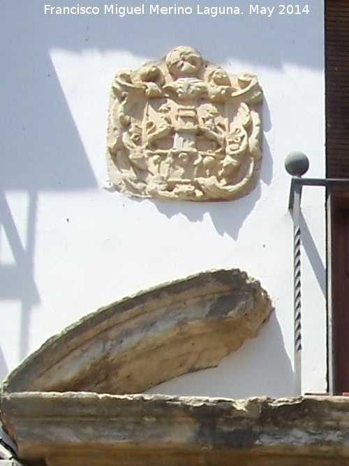 Casa de la Plaza de los Aguayos n 1 - Casa de la Plaza de los Aguayos n 1. Escudo