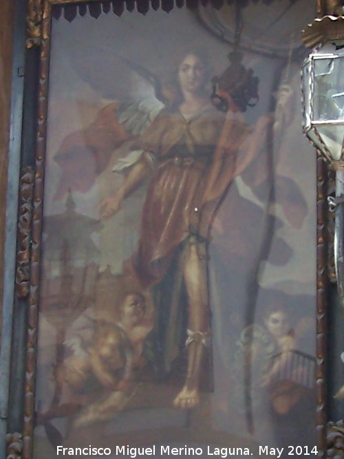 Retablo de San Rafael - Retablo de San Rafael. San Rafael