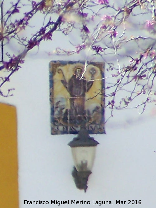 Molino Ayozar - Molino Ayozar. Azulejos de San Francisco de Padua