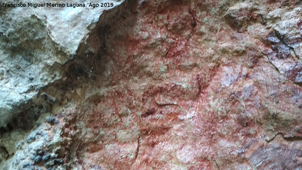 Pinturas rupestres de la Cueva de Ro Fro - Pinturas rupestres de la Cueva de Ro Fro. Restos