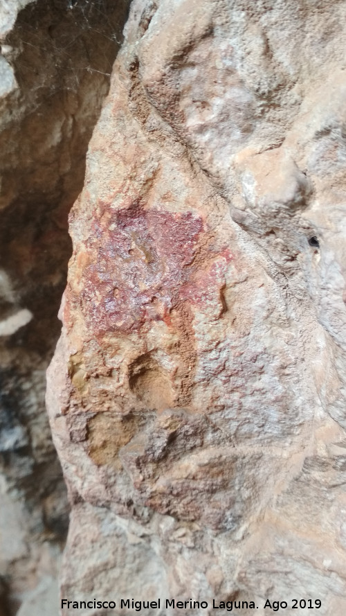 Pinturas rupestres de la Cueva de Ro Fro - Pinturas rupestres de la Cueva de Ro Fro. Mancha